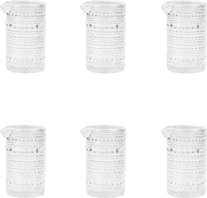 Fortessa - Jupiter 3 Oz Clear Creamer Glass, Pack of 6 - JUPITERCL.14