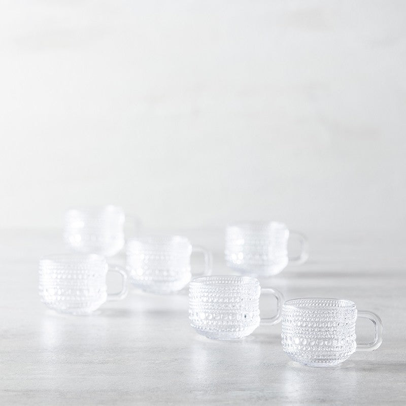 Fortessa - Jupiter 3 Oz Clear Espresso Cup, Pack of 6 - JUPITERCL.20