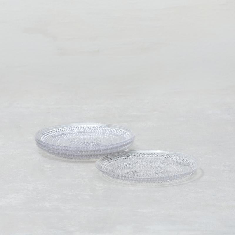 Fortessa - Jupiter 8" Clear Salad Plate, Pack of 4 - JUPITERCL.16