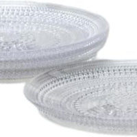 Fortessa - Jupiter 8" Clear Salad Plate, Pack of 4 - JUPITERCL.16