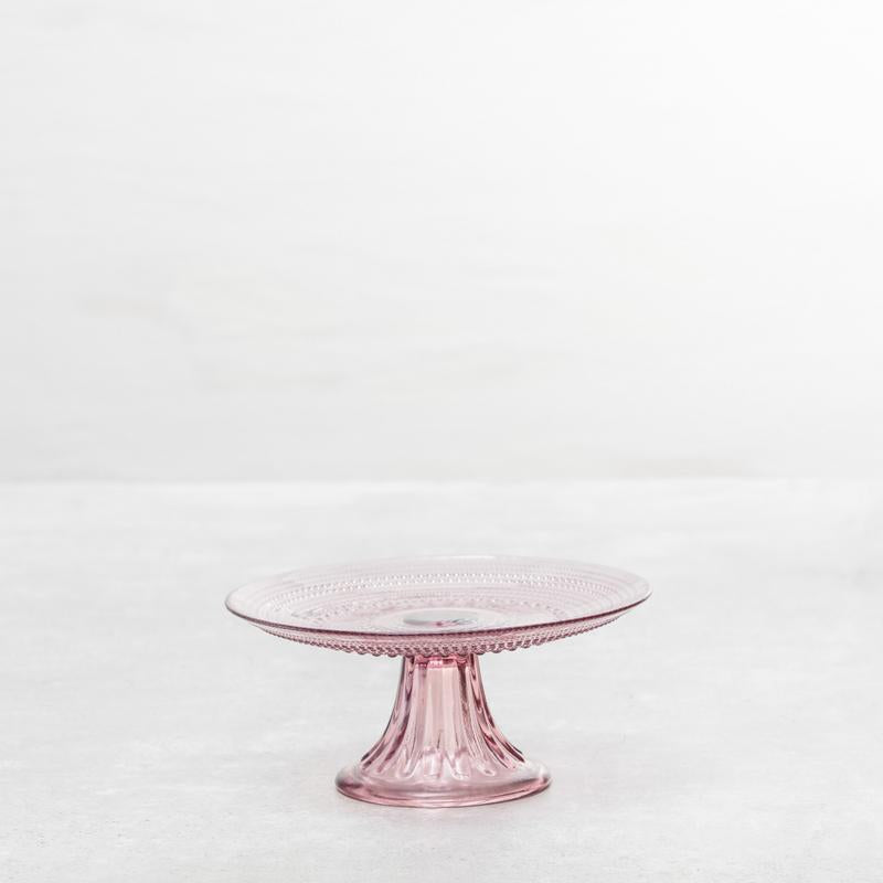 Fortessa - Jupiter 8.5" Pink Mini Cake and CuPcake Stand - JUPPK.CAKE.08