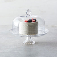Fortessa - Jupiter Clear 13" Cake Stand and Dome Set - JUPcL.CAKE.LGSET