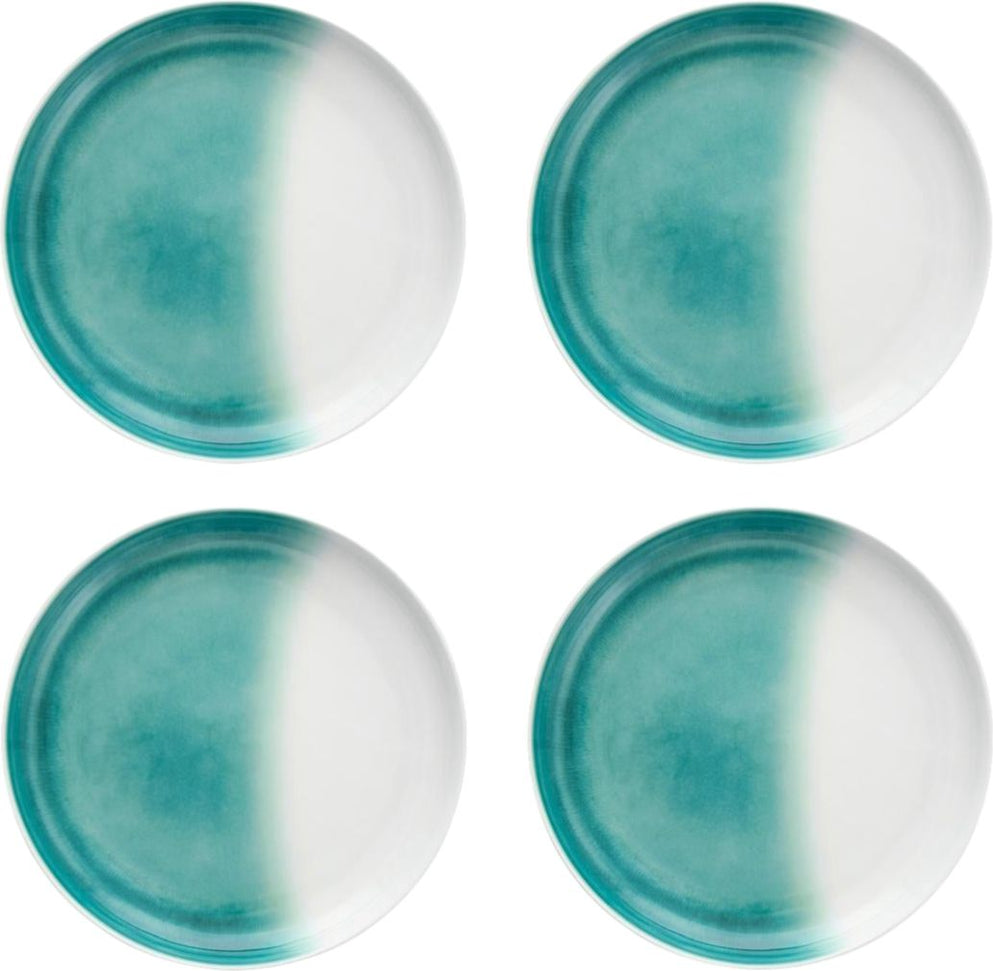 Fortessa - La Cote 11" Outdoor Amalfi Coupe Dinner Plate, Pack of 4 - MD.LACOTE.AM.01