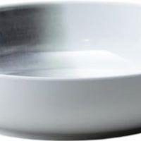 Fortessa - La Cote 14" Outdoor Mistral Gray Coupe Serving Bowl - MD.LACOTE.MG.06