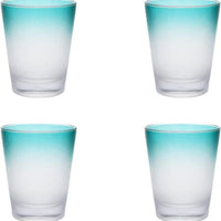 Fortessa - La Cote Outdoor 14 Oz Amalfi Plastic Rocks/Double Old Fashioned Glass, Pack of 4 - PS.LACOTE.AM.01