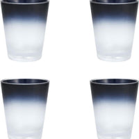 Fortessa - La Cote Outdoor 14 Oz Mistral Gray Plastic Rocks/Double Old Fashioned Glass, Pack of 4 - PS.LACOTE.MG.01