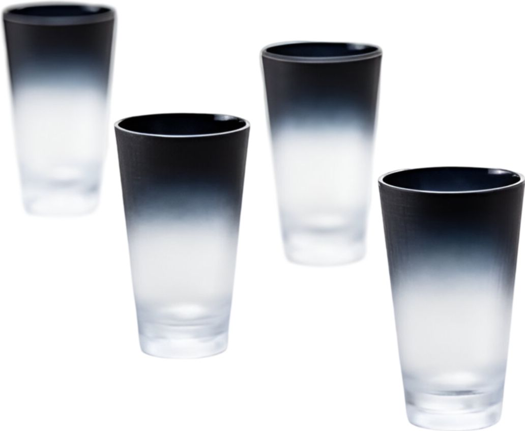 Fortessa - La Cote Outdoor 22 Oz Mistral Gray Plastic Highball Glass, Pack of 4 - PS.LACOTE.MG.02