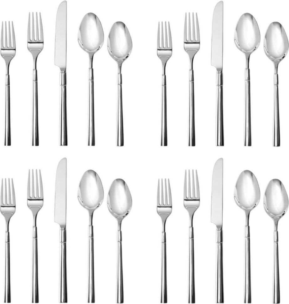 Fortessa - Lloyd 20 Pc Stainless Steel Flatware Set - 20PPS-509-05