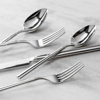 Fortessa - Lloyd 5 Pc Stainless Steel Flatware Set - 5PPS-509-05
