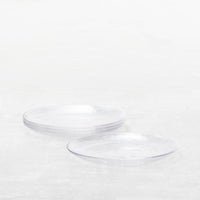 Fortessa - Los Cabos Clear 10.5" Dinner Plate, Pack of 4 - 2700.CLEAR.01