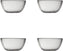 Fortessa - Los Cabos Clear 12.5 Oz Bowl, Pack of 4 - 2700.CLEAR.13