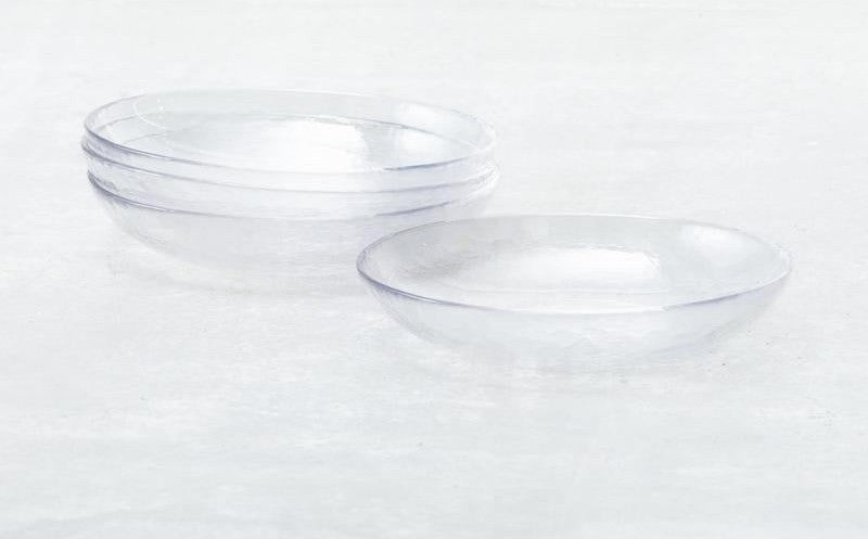 Fortessa - Los Cabos Clear 25 Oz Coupe Entrée Bowl, Pack of 4 - 2700.CLEAR.07