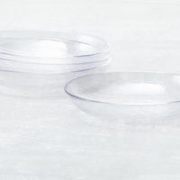 Fortessa - Los Cabos Clear 25 Oz Coupe Entrée Bowl, Pack of 4 - 2700.CLEAR.07