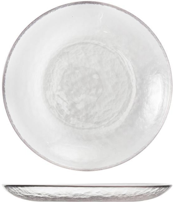 Fortessa - Los Cabos Clear 8" Salad Plate, Pack of 4 - 2700.CLEAR.02