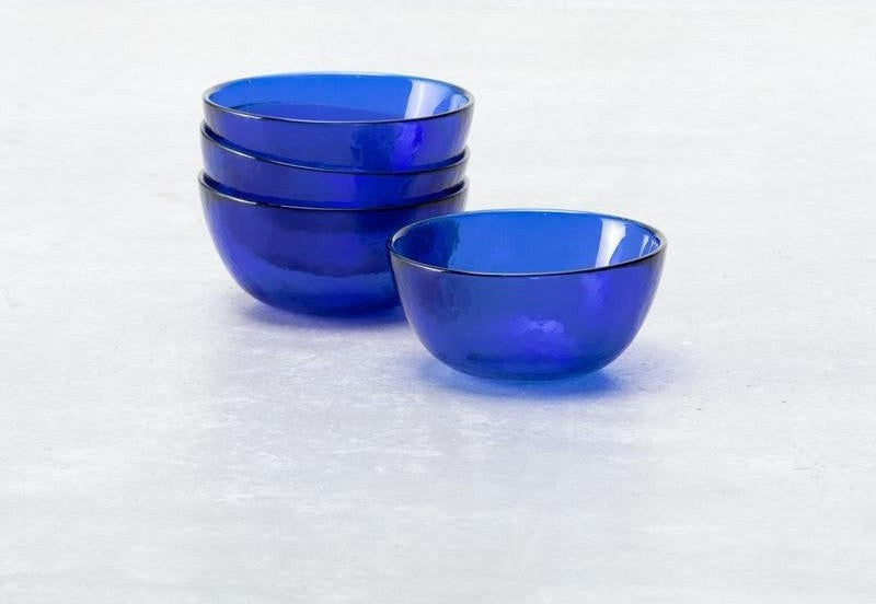 Fortessa - Los Cabos Cobalt 12.5 Oz Bowl, Pack of 4 - 2700.COBALT.13