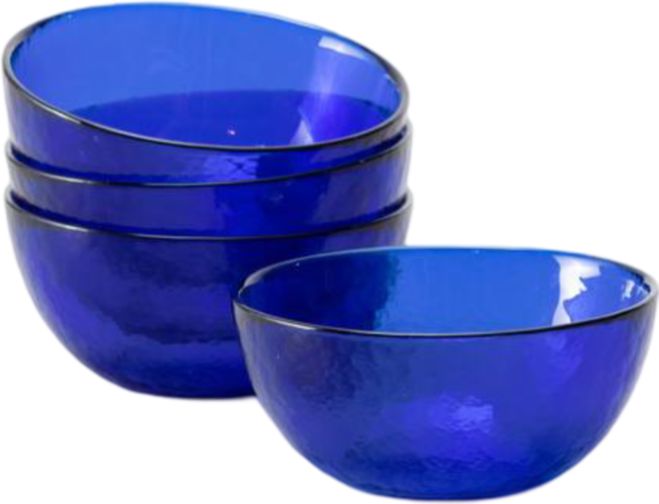 Fortessa - Los Cabos Cobalt 21 Oz Cereal Bowl, Pack of 4 - 2700.COBALT.06