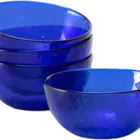 Fortessa - Los Cabos Cobalt 21 Oz Cereal Bowl, Pack of 4 - 2700.COBALT.06