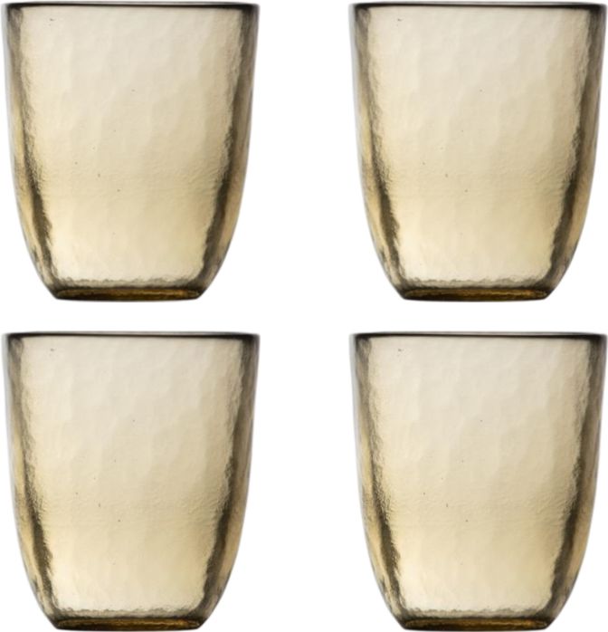 Fortessa - Los Cabos Ginger Root 10 Oz Tumbler, Pack of 4 - 2700.GINGER.04