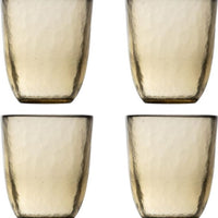 Fortessa - Los Cabos Ginger Root 10 Oz Tumbler, Pack of 4 - 2700.GINGER.04