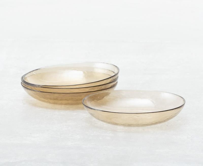 Fortessa - Los Cabos Ginger Root 25 Oz Coupe Entrée Bowl, Pack of 4 - 2700.GINGER.07