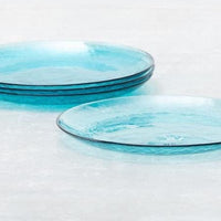 Fortessa - Los Cabos Lagoon Blue 10.5" Dinner Plate, Pack of 4 - 2700.LAGOON.01
