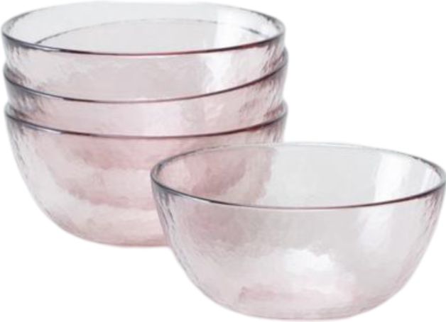 Fortessa - Los Cabos Pink 12.5 Oz Bowl, Pack of 4 - 2700.PINK.13