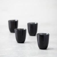Fortessa - Los Cabos Shadow Black 10 Oz Tumbler, Pack of 4 - 2700.SHADOW.04