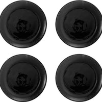Fortessa - Los Cabos Shadow Black 10.5" Dinner Plate, Pack of 4 - 2700.SHADOW.01
