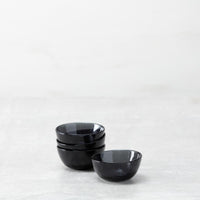 Fortessa - Los Cabos Shadow Black 12.5 Oz Bowl, Pack of 4 - 2700.SHADOW.13
