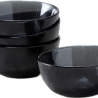 Fortessa - Los Cabos Shadow Black 12.5 Oz Bowl, Pack of 4 - 2700.SHADOW.13