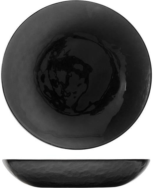 Fortessa - Los Cabos Shadow Black 25 Oz Coupe Entrée Bowl, Pack of 4 - 2700.SHADOW.07