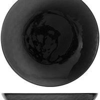 Fortessa - Los Cabos Shadow Black 25 Oz Coupe Entrée Bowl, Pack of 4 - 2700.SHADOW.07