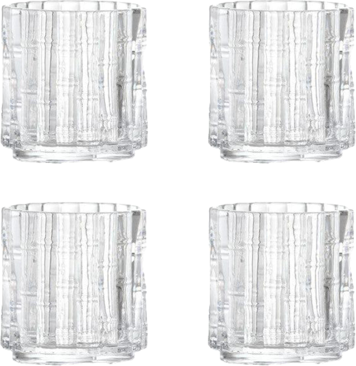 Fortessa - Mahalo 10.8 Oz Double Old Fashioned Glass, Pack of 16 - MAHALO.CL.4.04