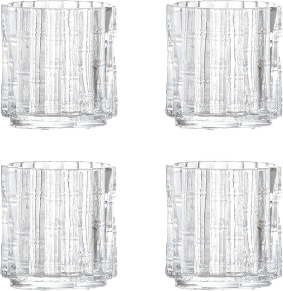 Fortessa - Mahalo 10.8 Oz Double Old Fashioned Glass, Pack of 4 - MAHALO.CL.4.04