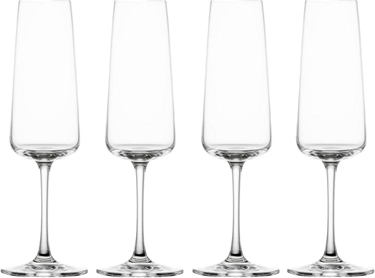 Fortessa - MioVino 8.8 Oz Champagne Flute, Pack of 4 - 0108.124052
