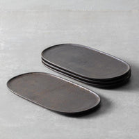 Fortessa - Nivo Metallic Large Serve Platter Flat Coupe - D752.234.0000