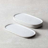 Fortessa - Nivo Moon Medium Serve Platter Flat Coupe, Pack of 4 - D751.230.0000