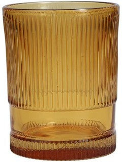 Fortessa - NoHo 12.85 Oz Amber Beverage Glass, Pack of 4 - NOHO.AMBER.03