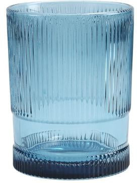 Fortessa - NoHo 12.85 Oz Blue Beverage Glass, Pack of 4 - NOHO.BLUE.03