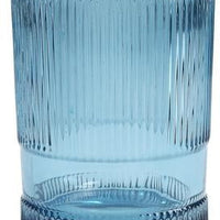Fortessa - NoHo 12.85 Oz Blue Beverage Glass, Pack of 4 - NOHO.BLUE.03
