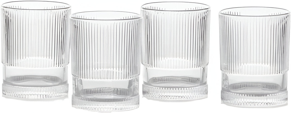 Fortessa - NoHo 12.85 Oz Clear Beverage Glass, Pack of 16 - NOHO.CLEAR.03