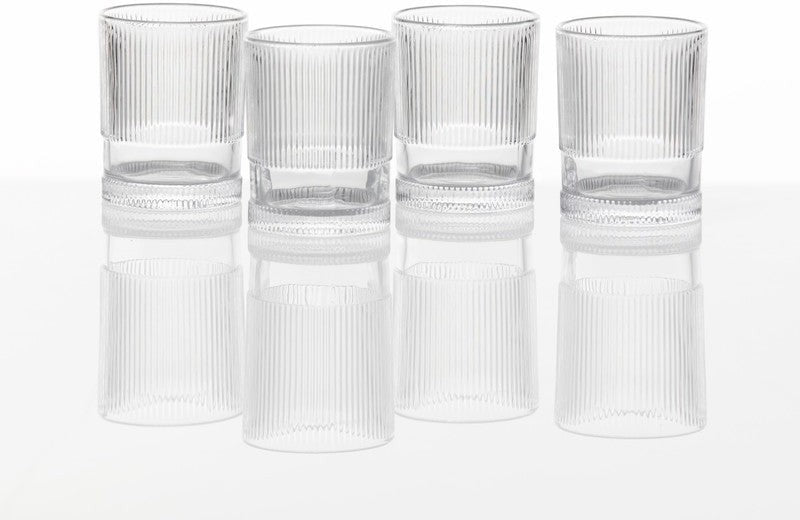 Fortessa - NoHo 12.85 Oz Clear Beverage Glass, Pack of 4 - NOHO.CLEAR.03
