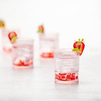 Fortessa - NoHo 12.85 Oz Pink Beverage Glass, Pack of 4 - NOHO.PINK.03