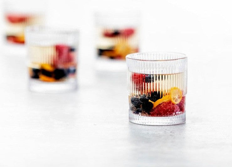 Fortessa - NoHo 9.85 Oz Clear Rocks/Double Old Fashioned Glass, Pack of 4 - NOHO.CLEAR.04