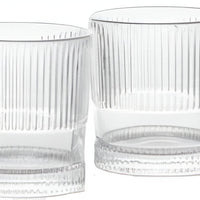 Fortessa - NoHo 9.85 Oz Clear Rocks/Double Old Fashioned Glass, Pack of 4 - NOHO.CLEAR.04