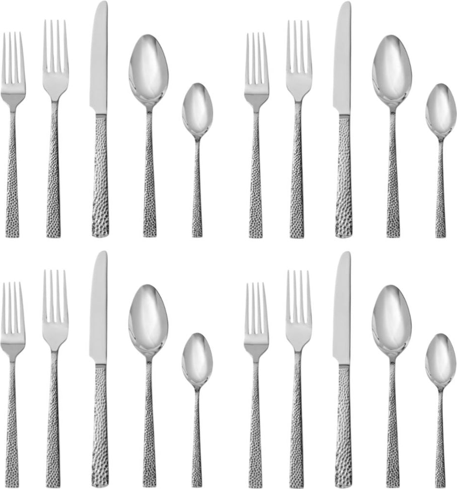 Fortessa - Nomad 20 Pc Stainless Steel Flatware Set - 20PPS-507-05