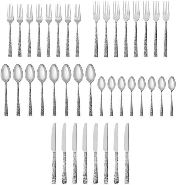 Fortessa - Nomad 40 Pc Flatware Set - 40PPS-507-20