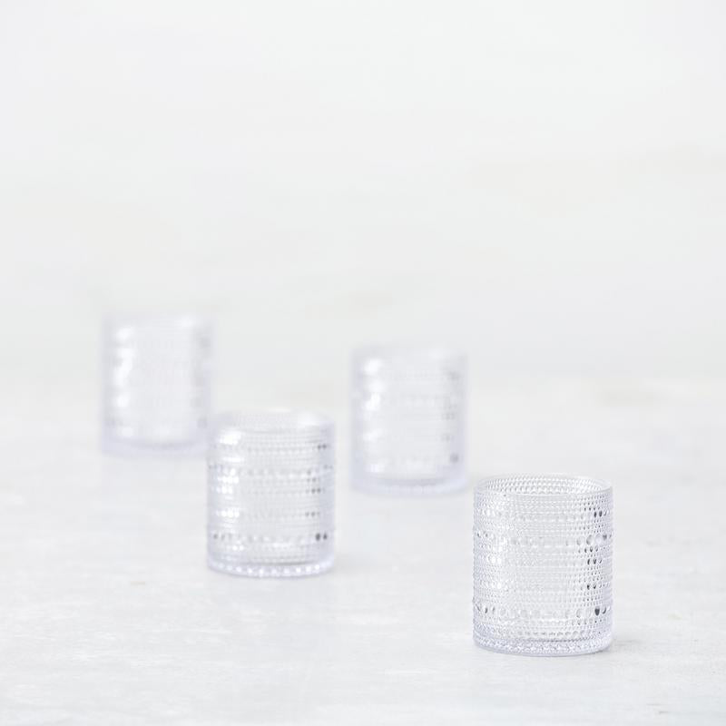 Fortessa - Orbetto 10.5 Oz Clear Double Old Fashioned Glass, Pack of 4 - PS.ORB.CL.04