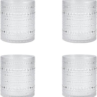 Fortessa - Orbetto 10.5 Oz Clear Double Old Fashioned Glass, Pack of 4 - PS.ORB.CL.04