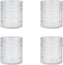 Fortessa - Orbetto 10.5 Oz Clear Double Old Fashioned Glass, Pack of 4 - PS.ORB.CL.04